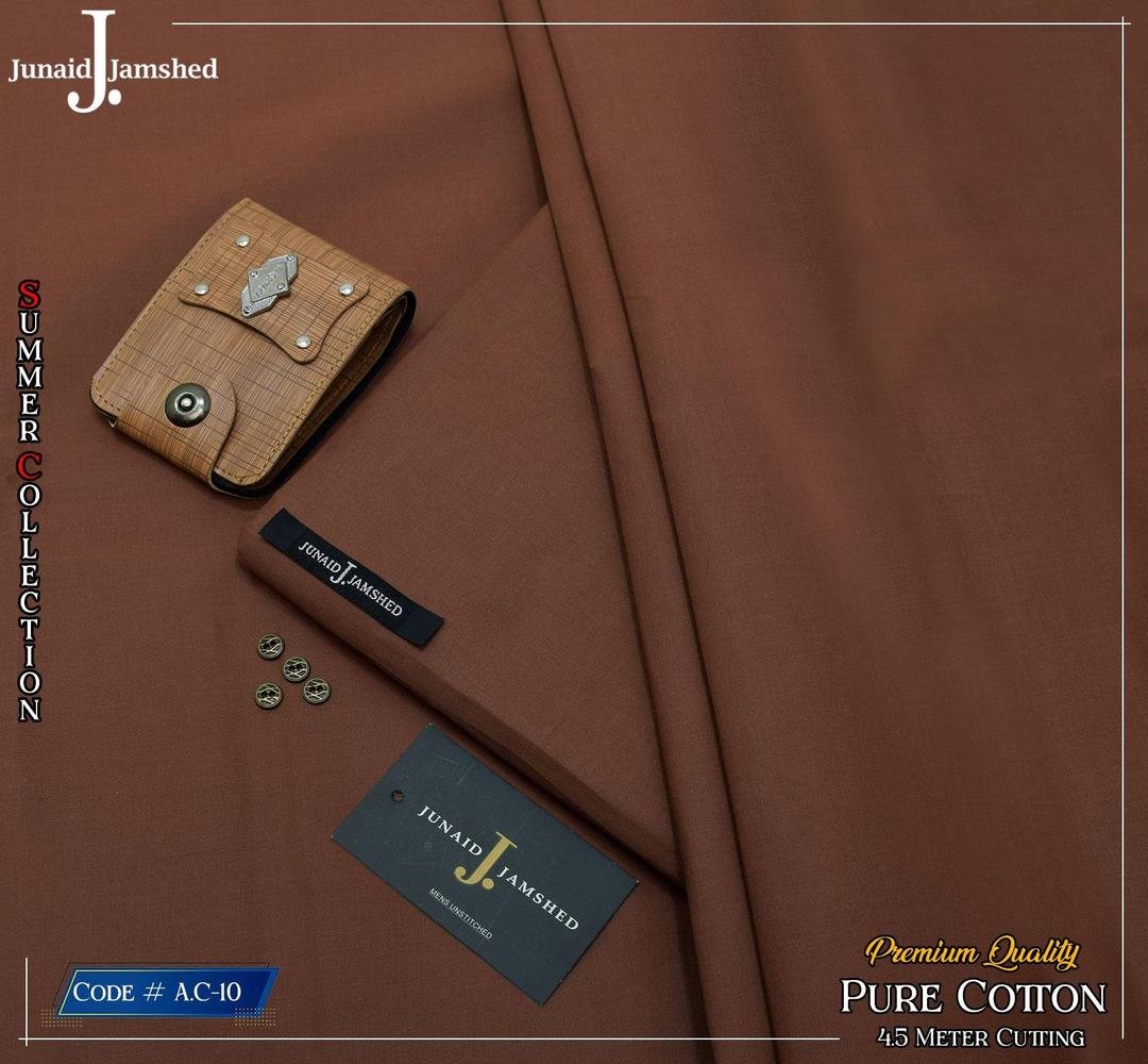 Premium Quality Brown Cotton Suit for Men