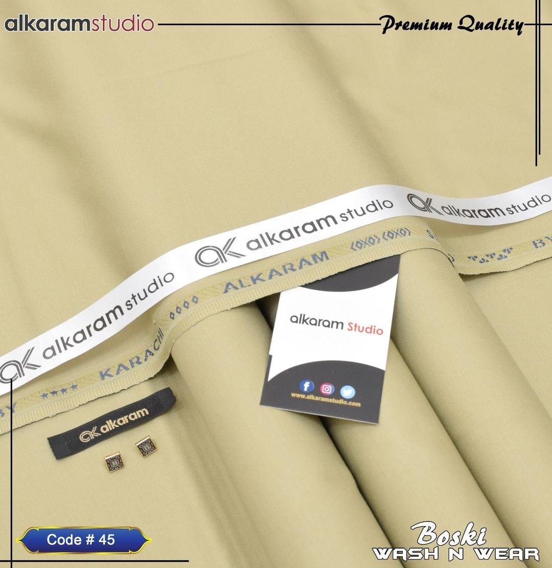 Premium Quality Boski Plain Suit for Men